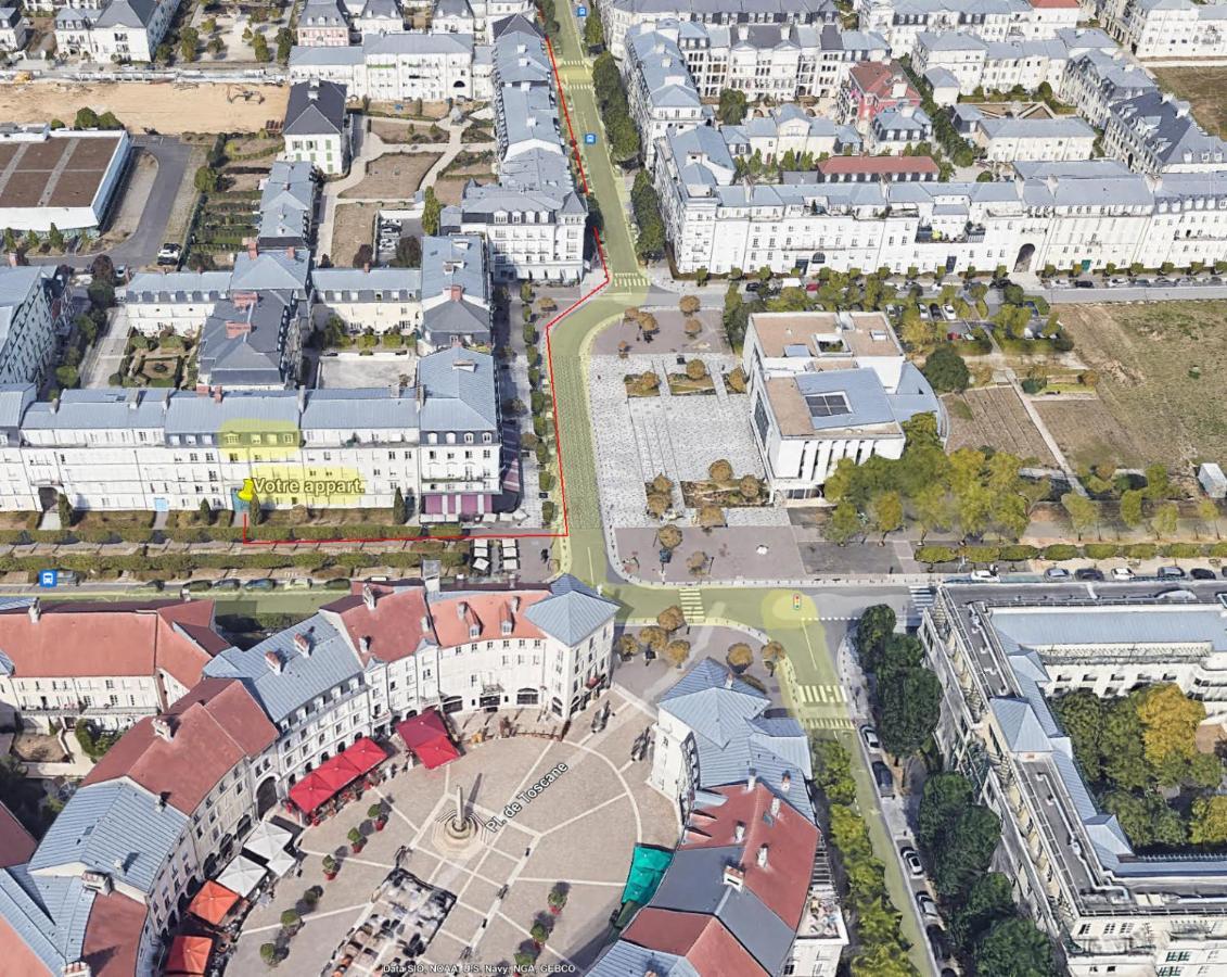 Appartement Familial Disney Val D'Europe La Vallee, Wifi Et Parking Serris Exterior foto